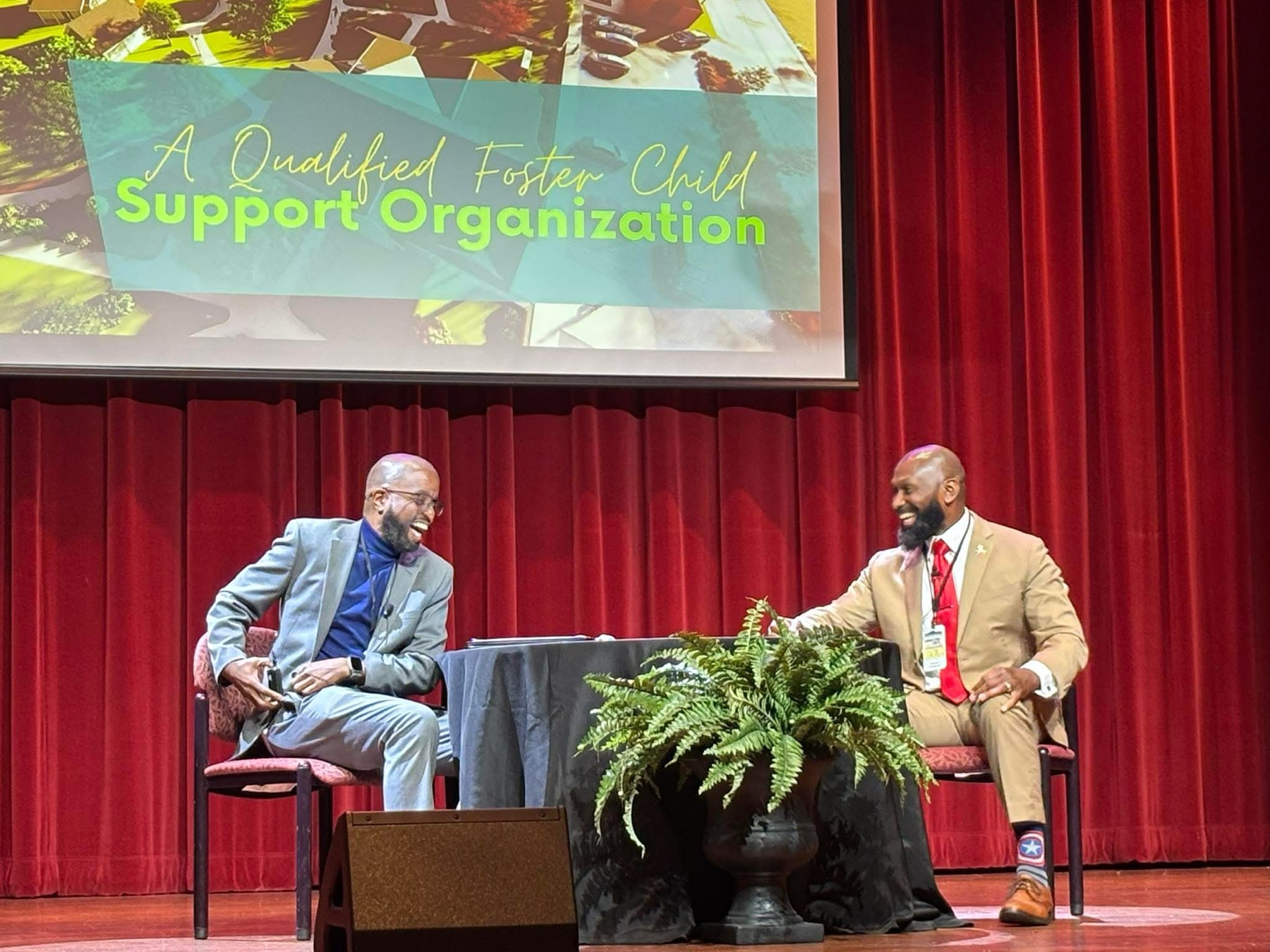 Dr. Jackson Drumgoole speaking during a panel discussion